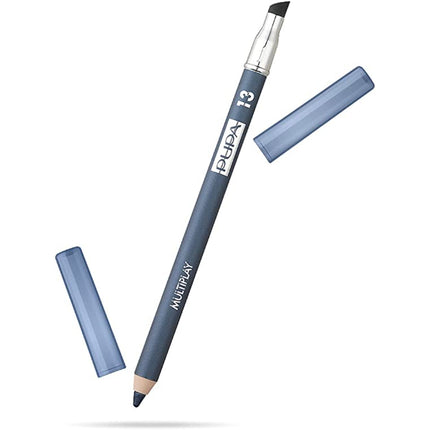 Pupa, Multiplay, Double-Ended, Eyeshadow &amp; Kajal Eyeliner 2-In-1, 13, Sky Blue, 1.2 g *Tester