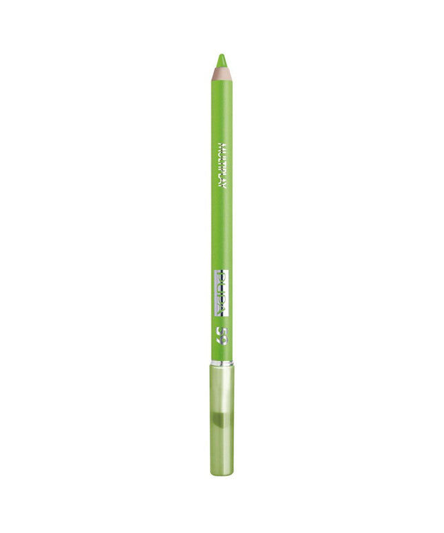 Pupa, Multiplay, Double-Ended, Eyeshadow &amp; Kajal Eyeliner 2-In-1, 59, Wasabi Green, 1.2 g *Tester
