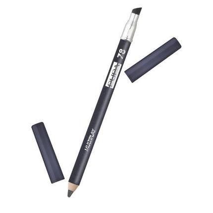 Pupa, Multiplay, Double-Ended, Eyeshadow &amp; Kajal Eyeliner 2-In-1, 78, Denim Obsession, 1.2 g *Tester