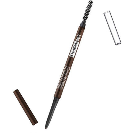 Pupa, Pupa, Definer, High Definition, Eyebrow Cream Pencil &amp; Brush 2-In-1, 002, 0.9 g