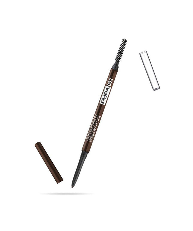 Pupa, Pupa, Definer, High Definition, Eyebrow Cream Pencil &amp; Brush 2-In-1, 002, 0.9 g