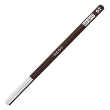 Pupa, True Eyes, Gel Pencil Eyeliner, 02, Intense Brown, 1.4 g