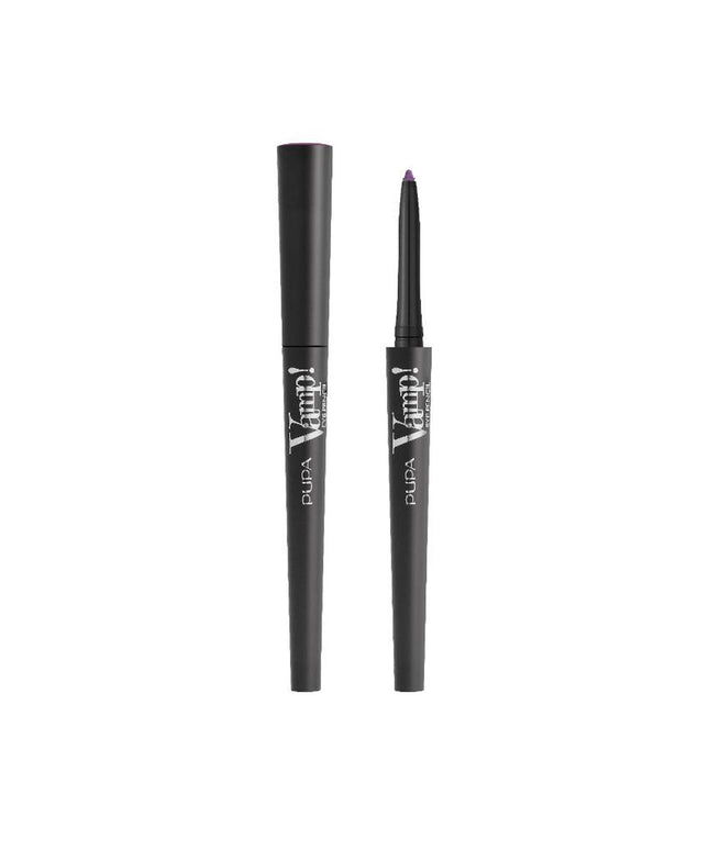 Pupa, Vamp!, Paraben-Free, Waterproof, Kohl Kajal Eyeliner, 104, Irreverent Violet, 0.35 g *Tester