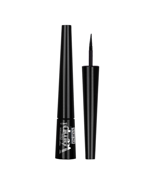 Pupa, Vamp!, Waterproof, Full Definition, Liquid Eyeliner, 001, Black, 2.5 ml