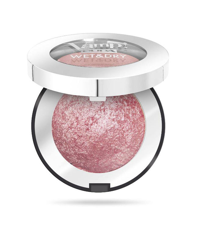 Pupa, Vamp! Wet &amp; Dry, Paraben-Free, Cream Eyeshadow, 202, Barbie Girl, 1 g