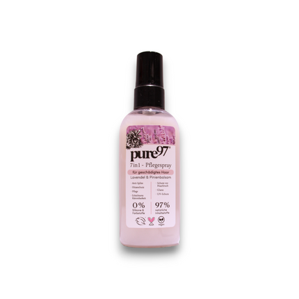 Pure97, Lavendel &amp; Pinien, Hair Leave-In Cream Treatment, For Hydration, 100 ml