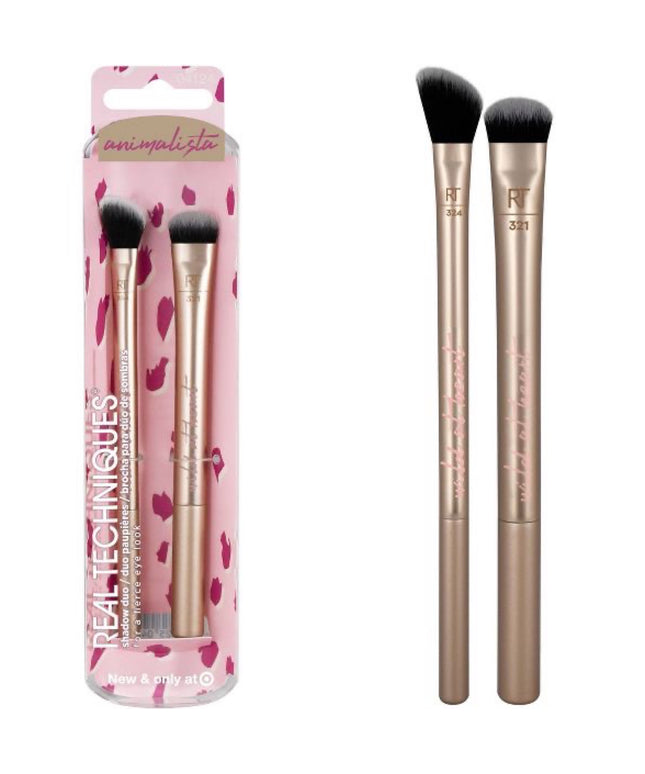 Set Duo, Real Techniques, Animalista Duo, Powder Brush, 2 pcs