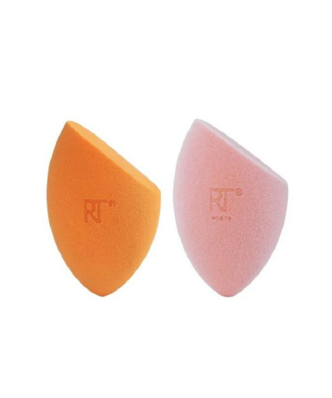 Set Duo, Real Techniques, Miracle Powder, Makeup Sponge, 2 pcs