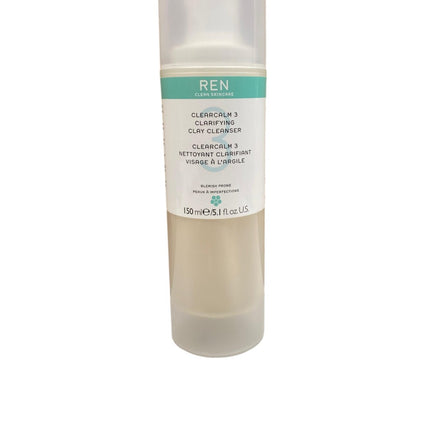 Ren, Clarifying, Calming, Cleansing Gel, For Face, 150 ml *Tester