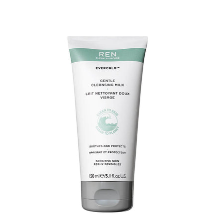Ren, Evercalm, Smoothing, Cleansing Milk, For Face, 150 ml *Tester