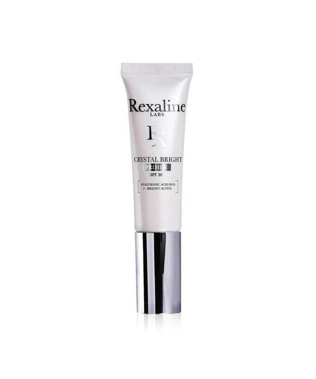 Rexaline, Crystal Bright, Hyaluronic Acid + 3 Bright Active, Illuminating, Cream Primer, 30 ml
