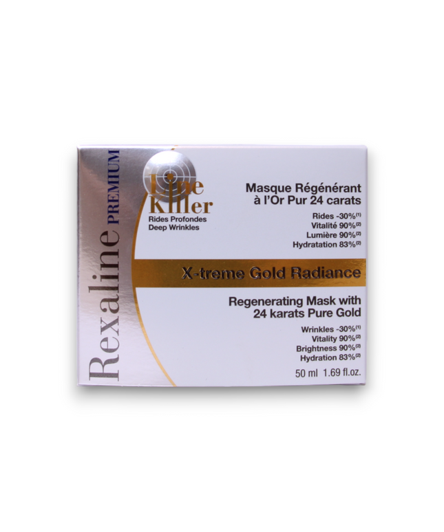 Rexaline, Line Killer X-Treme, Gold, Regenerating, Cream Mask, For Face, 50 ml