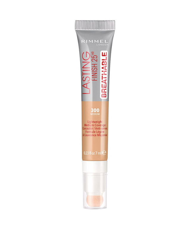 Rimmel London, Lasting Finish, Natural Medium Coverage, Cream Concealer, 300, Medium, 7 ml