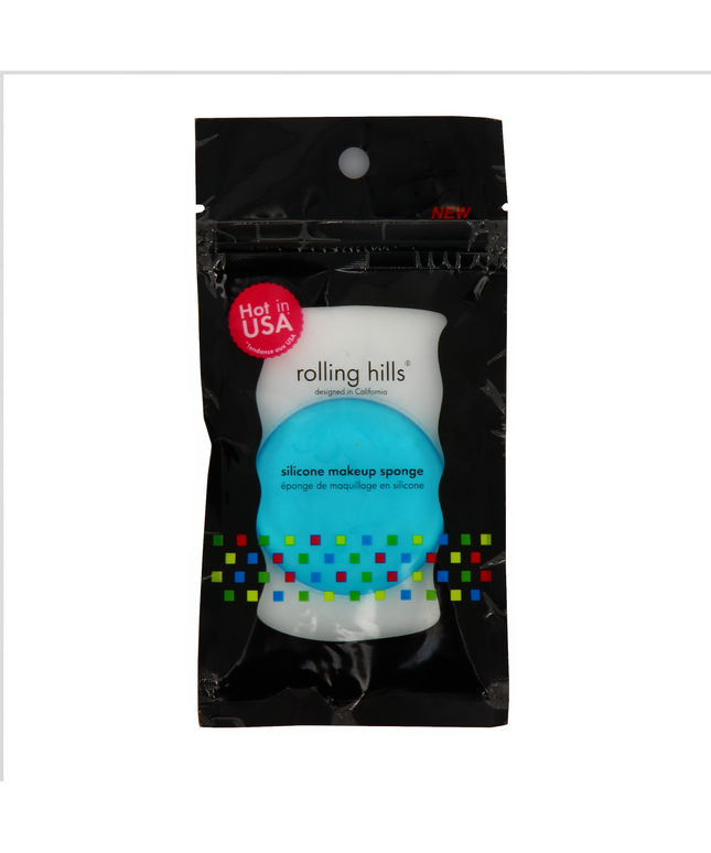 Rolling Hills, Rolling Hills, Silicone, Makeup Sponge, Blue