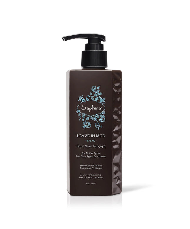 Saphira, Leave In Mud, Paraben-Free, Hair Leave-In Conditioner, For Moisturizing, 250 ml