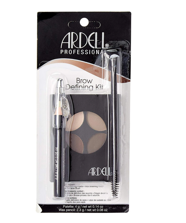 Brow Defining Kit Set Ardell: Ardell, Soothing, Oil, For Eyebrows, 6.3 g + Ardell, Hair Removal Wax Strips, For Eyebrows + Ardell, Hair Removal Gel, For Eyebrows, 6.3 g