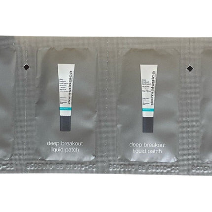 Set, Dermalogica, Deep Acne Liquid Patch, Sulfur, Anti-Acnee, Local Treatment Lotion, For Acne Prone Skin, For Face, 4 pcs, *Sample