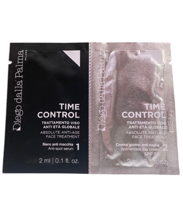 Set, Diego Dalla Palma, Time Control, Firming, Day &amp; Night, Local Treatment Serum, For Ageing Spots, For Face, 8 pcs, 2 ml *Sample