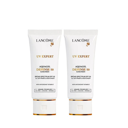 Set Duo, Lancome, UV Expert Defense, Moisturizing, Sunscreen Cream, SPF 50, 2 pcs, 30 ml