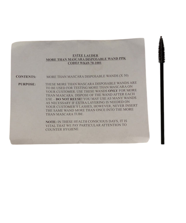 Set, Estee Lauder, Makeup Brushes &amp; Tools, Disposable Mascara Wand, 50 pcs, *Tester