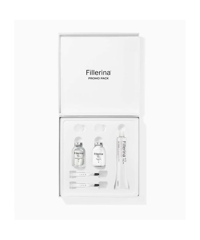 Set Labo: Fillerina 12HA Densifying Filler Grade 3, Moisturizing, Day, Cream, For Face, 50 ml + Fillerina 12HA Densifying Filler Grade 3, Anti-Wrinkle &amp; Firming, Local Treatment Gel, For Face, 2 pcs, 30 ml