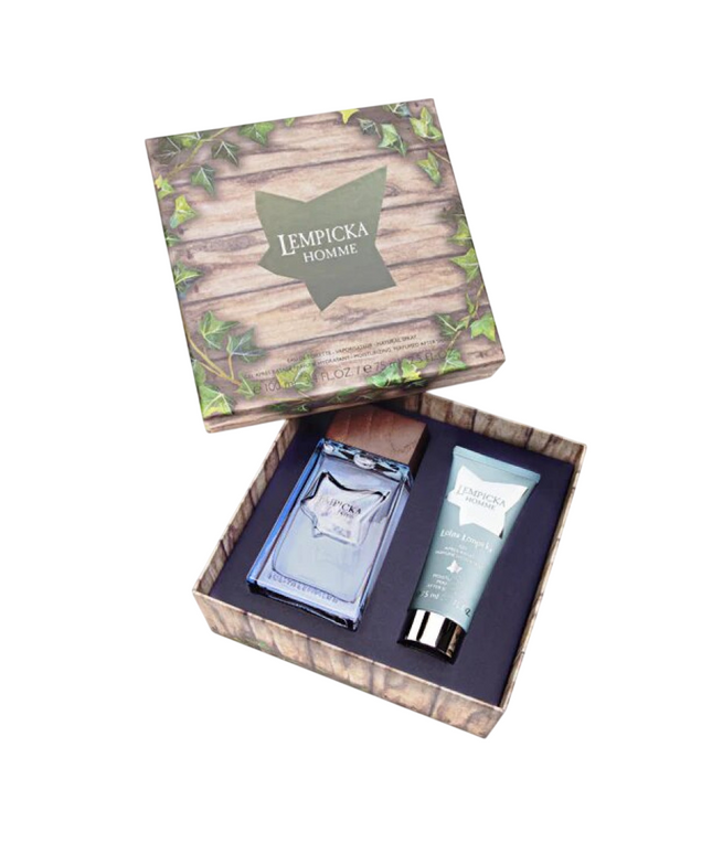Set Lolita Lempicka: Homme, Eau De Toilette, For Men, 100 ml + Homme, After-Shave Gel, 75 ml