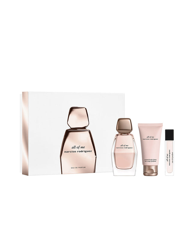 Set Narciso Rodriguez: All Of Me, Eau De Parfum, For Women, 90 ml + All Of Me, Eau De Parfum, For Women, 10 ml + All Of Me, Hydrating, Body Lotion, 50 ml