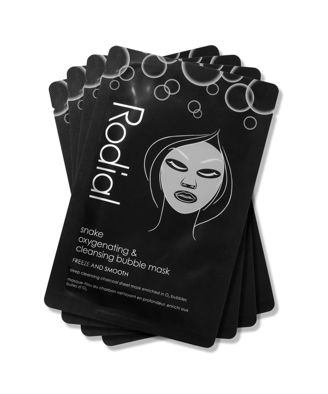 Set, Rodial, Snake, Cleansing, Sheet Mask, For Face, 4 pcs, 22 g