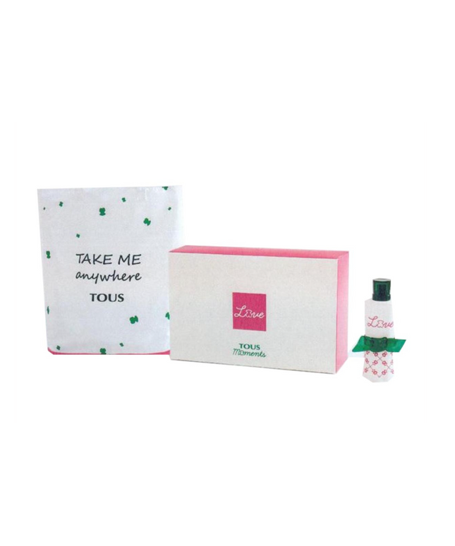 Take Me Anywhere Set Tous: Love Moments, Eau De Toilette, For Women, 90 ml + Love Moments, Textile Bag, Collapisable, For Women
