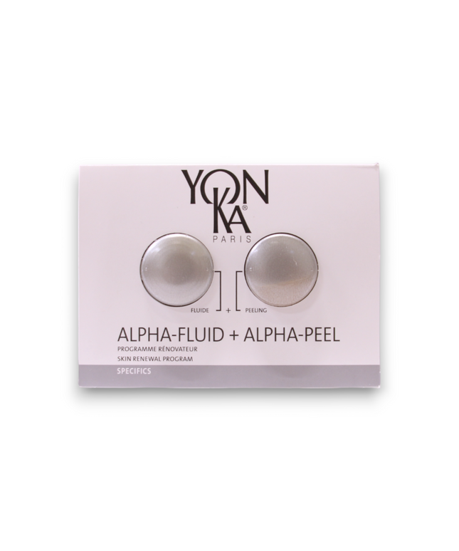 Set YonKa: Alpha, Peeling, Peeling Lotion, 1 ml *Sample + Alpha, Fluid, For Face, 1 ml *Sample