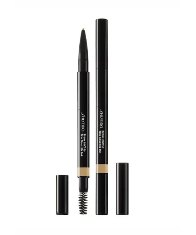 Shiseido, Brow Ink Trio, Eyebrow Cream Pencil &amp; Brush 2-In-1, 02, Taupe, 0.31 g *Tester