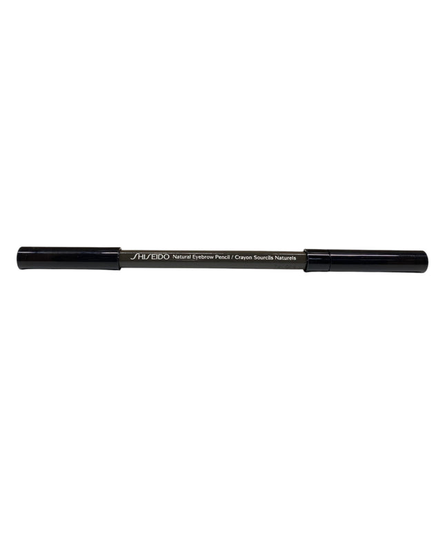 Shiseido, Natural, Double-Ended, Eyebrow Cream Pencil &amp; Brush 2-In-1, BR 602, Deep Brown, 1.1 g *Tester