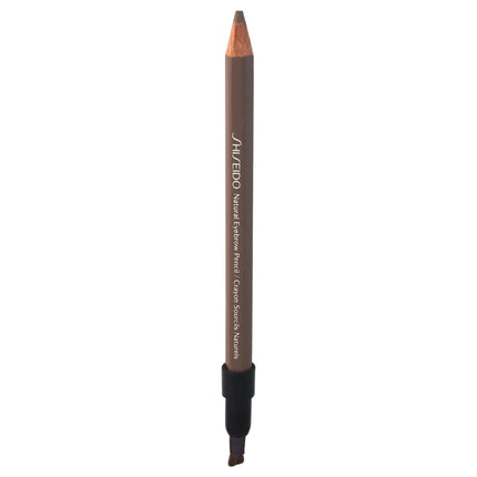 Shiseido, Natural, Double-Ended, Eyebrow Cream Pencil &amp; Brush 2-In-1, BR603, Light Brown, 1.1 g *Tester