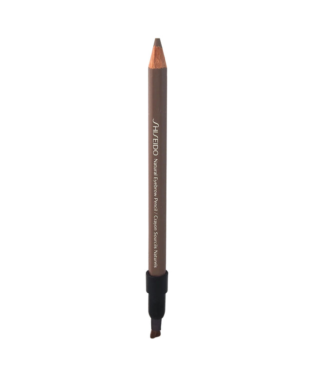 Shiseido, Natural, Double-Ended, Eyebrow Cream Pencil &amp; Brush 2-In-1, BR603, Light Brown, 1.1 g *Tester