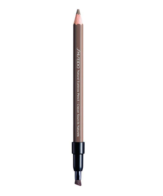 Shiseido, Natural, Double-Ended, Eyebrow Cream Pencil &amp; Brush 2-In-1, BR 704, Ash Blond, 1.1 g *Tester