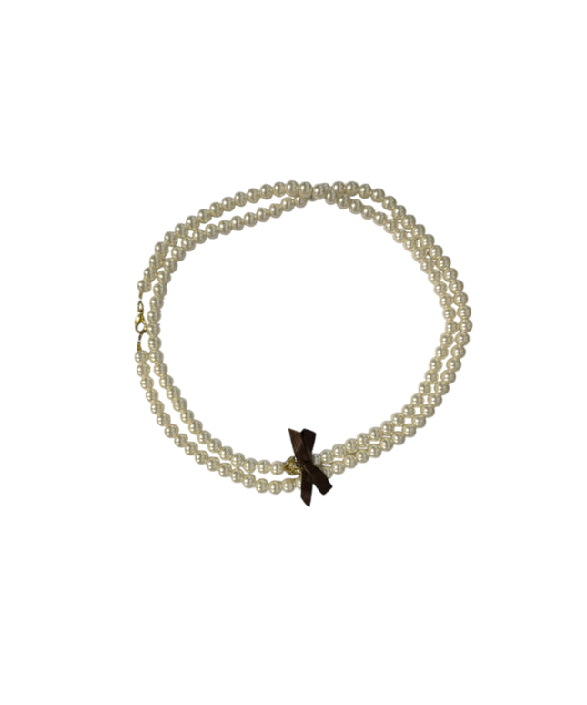 Shiseido, Shiseido, Base Metal Bracelet, White Pearl, For Women