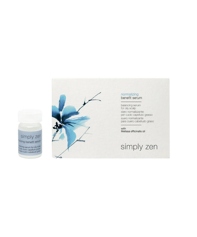Set, Simply Zen, Normalizing, Leave In Scalp Treatment Serum, For Rebalancing, 12 pcs, 5 ml