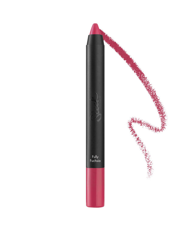 Sleek MakeUP, Power Plump, Lip Liner, Fully Fuchsia, 3.6 g