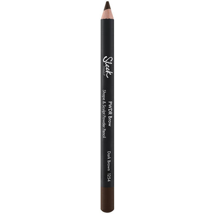 Sleek MakeUP, Pwdr, Blending, Eyebrow Cream Pencil, 1254, Dark Brown, 1.29 g