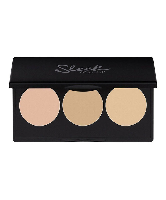 Sleek MakeUP, Sleek MakeUP, Powder Corrector &amp; Concealer 2-In-1, 02, SPF 15, 4.2 g