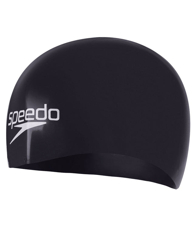Speedo, Fastskin, Swimming, Rubber Cap, Black, Size S