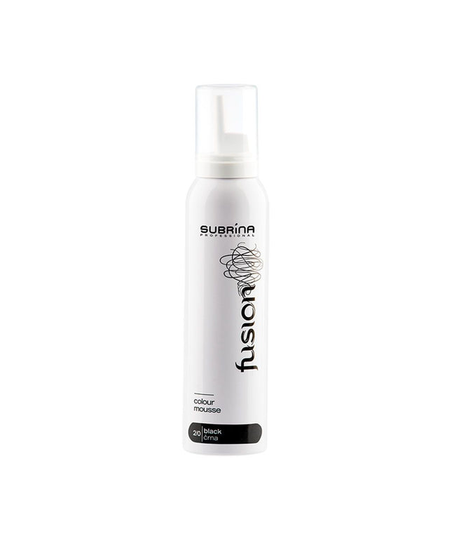 Subrina Professional, Fusion, Hair Colour Leave-In Mousse, 2/0 Black, 125 ml