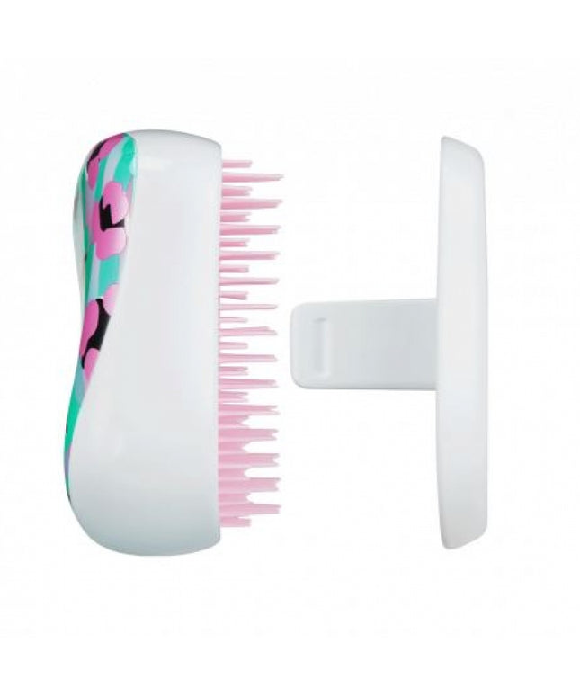 Tangle Teezer, Compact Styler, Detangler, Hair Brush, Pink Aqua