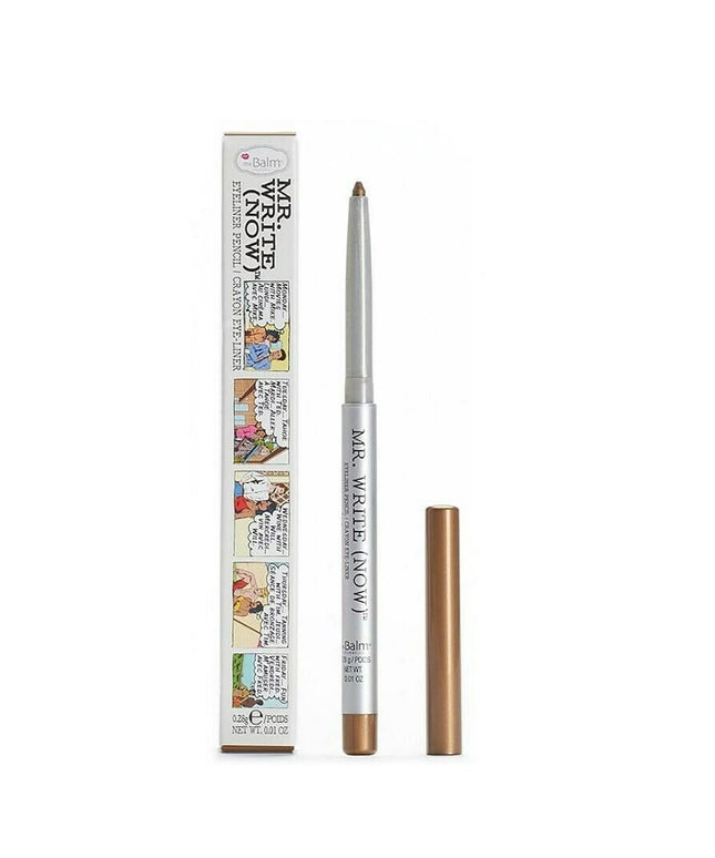 The Balm, Mr.Write(Now), Precision, Gel Pencil Eyeliner, Jac Bronze, 0.28 g