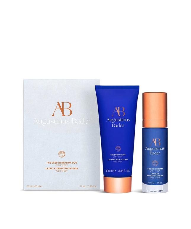 The Deep Hydration Duo Set Augustinus Bader: The Rich, Hydrating, Cream, For Face, 30 ml + The Body, Hydrating, Body Cream, 100 ml