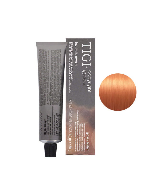 Tigi, Colour Gloss, Semi-Permanent Hair Dye, 7/44 Medium Blonde Copper Intensive, 60 ml