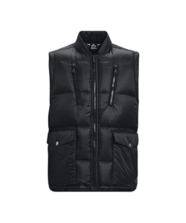 Under Armour, ColdGear, Infrared Storm, Sports Men Synthetic Jacket, Black, Size M