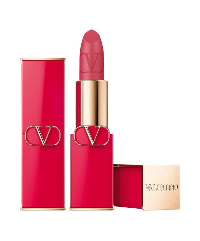 Valentino, Rosso, Matte, Cream Lipstick, 102R, Refillable, 3.5 g