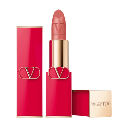 Valentino, Rosso, Satin Finish, Cream Lipstick, 101A, Refillable, 3.5 g