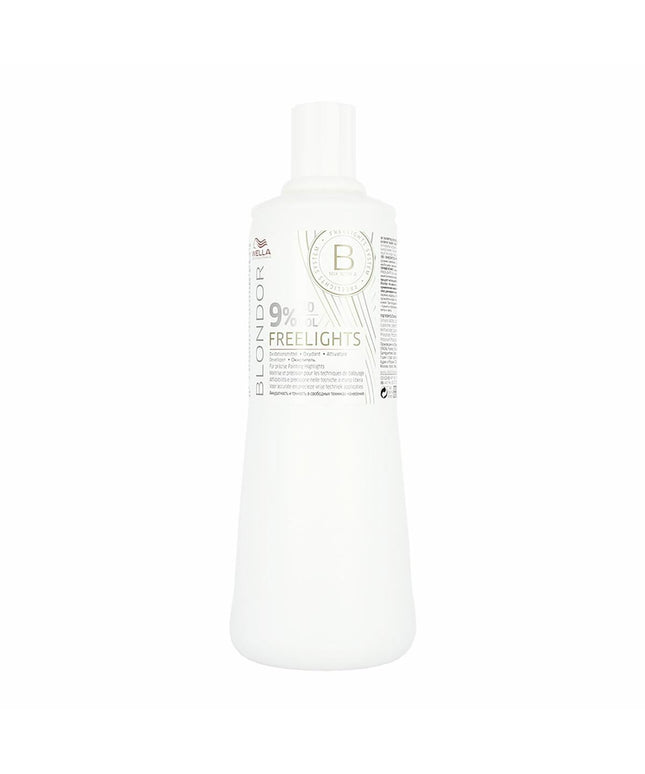 Wella Professionals, Blondor Freelight, For Color Refreshing, Hair Oxidant Lotion, 9%, 30 vol, 1000 ml